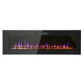 thumbnail image 6 of Prominence Home 60x19" Electric Remote Controlled LED Wall Mount Fireplace with Adjustable Heat and Brightness Settings, 6 of 13