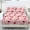 Cherry Daisy, variant on POLERO Cherry Red Heart Twin Size Sheet Set 3Pcs All-Season Bedding Bedsheet with Standard Pocket 9.8 Inch Fade Resistant Fitted Sheets Easy Care
