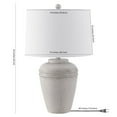 thumbnail image 3 of SAFAVIEH Demlin 24 in. Classic Contemporary Table Lamp, Grey, 3 of 6