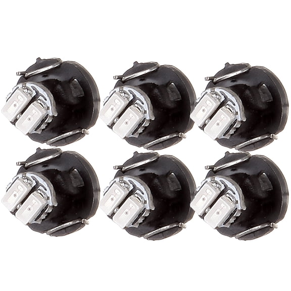 cciyu T3 LED Neo Wedge Instrument A/C Lights Bulbs T3-8mm Base Diameter / 39397-SA5-003 Instrument Dash Gauge Cluster Light (red)