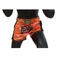 thumbnail image 4 of Fairtex Slim Cut Muay Thai Boxing Shorts - BS1711 (Orange Camo, Large), 4 of 8