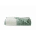 thumbnail image 5 of Brooklyn Loom Feathered Ombre 100% Microfiber Polyester  50x70 Throw Blanket in Green, All Season, Adult Size, OEKO-TEX Certified, 5 of 8