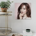 thumbnail image 5 of Korean Famous Beauty Singer Baek Ji-Young Canvas Wall Art Print Poster for Home School Office Decor, 5 of 5