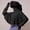 Black, variant on Women's UPF 50+ Sun Protection Jackets Hooded with Face Cover Visor UV Coat Thumb Holes Quick Dry for Outdoor Driving Hiking