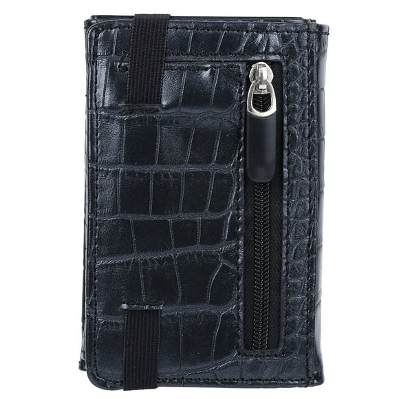 PU Leather Wallet,Portable PU Leather Card Anti Theft Wallet Portable Card Bag Best in Class