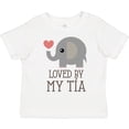 thumbnail image 3 of Inktastic Tia Loves Me Baby Elephant Boys or Girls Toddler T-Shirt, 3 of 5
