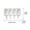 B, variant on Vrorvz Creative Polygons 4-cell Ice Box with Soft Bottom Easy Ice Release Safe for Freezer Microwave Dishwasher Compact for Quick Freezing Food Grade Material