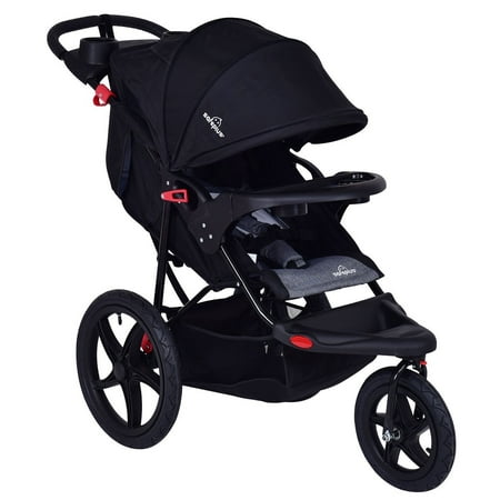 Foldable Lightweight All-terrain Baby Stroller w/ Cup Phone (Best Lightweight All Terrain Stroller)