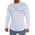 thumbnail image 1 of Playeras De Hombre Tenis Manga Larga Deportivo Casual Slim, 1 of 7