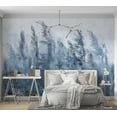 thumbnail image 5 of Landscape Wallpaper Wall Mural - Tall Grasses Grey, 5 of 5