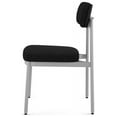 thumbnail image 5 of Amisco Orly Dining Chair - Grey Beige Fabric/Black, 5 of 9