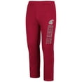 thumbnail image 2 of Men's Colosseum Crimson Washington State Cougars Fleece Pants, 2 of 3