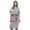 Grey - Mistletoe, variant on Short Sleeve Nightgown / Sleep Dress for Women / Sleepwear (Black - Candy Cane Wishes, Large)