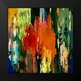 thumbnail image 2 of Bolokofsky, Ronald 12x12 Black Modern Framed Museum Art Print Titled - Abstract 120, 2 of 5