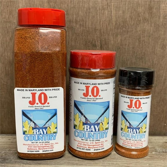 J.O. Bay Country Seafood Seasoning - 12oz Bottle