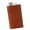 Reddish Brown, variant on Portable Nonrust Steel Outdoor Drinking Flasks Miniature Size Rustproof Portable Liquor Container For Campers