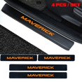 thumbnail image 1 of Car Door Window Protector Carbon Fiber Leather Sticker for Ford Maverick 2022 - 2024-, 1 of 3