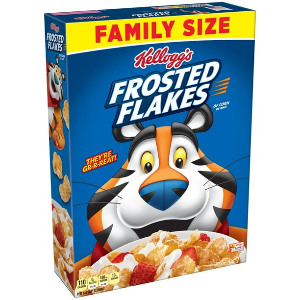 Kellogg's Frosted Flakes Cereal Family Size, 26.8 oz