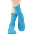thumbnail image 6 of Kids Mid-Calf Socks Comfortable Solid Color Comfortable Soft Straight-Leg Stockings for Boys Girls School Sports 5-14 Years, 6 of 6