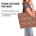 thumbnail image 2 of Disketp Red Houses Bolsa Tote Estampada para Mujer, Bolso de Hombro y de Mano para Compras y Viajes, 2 of 8