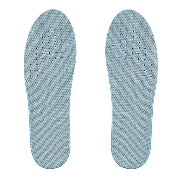 1 par de plantillas deportivas que absorben los golpes, almohadillas para zapatos con absorción de sudor, plantillas elevadoras