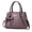 Purple, variant on ibiyuan Messenger Bag For Women Classic European Style Medium Size Shoulder Handbag for Ladies, Versatile Daily Commute Purse Big Sister Gift