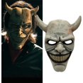 thumbnail image 4 of The Black Phone Mask - Máscara espeluznante separable cosplay, fiesta de Halloween, accesorio de máscaras, amarillo, 4 of 5