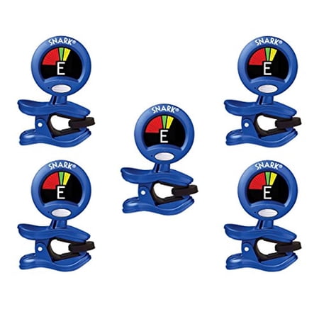 Snark SN1X Clip on Tuner Enhanced SN-1 Bundle x 5