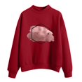 thumbnail image 1 of Gibobby Sudaderas para mujer oferta Sudadera de Forro Polar para Mujer(Rojo,M), 1 of 3