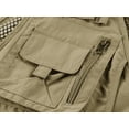thumbnail image 5 of Men's Utility Vest Fishing Safari Vest Summer Travel Vest with Pockets Mesh quick drying Vest, 5 of 9