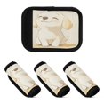 thumbnail image 2 of WOBOGO Lovely Golden Retriever Luggage Handle Wrap 4Pcs Made of Neoprene is Soft and Flexible Suitable for Many Bags Shoulder Pads., 2 of 6
