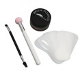 thumbnail image 4 of Plantilla de Ceja, Plantilla de Crema de Cejas Cepillo Seguro de Cosméticos Portátiles Profesionales de Esponja para Mujeres para Mujeres, 4 of 7