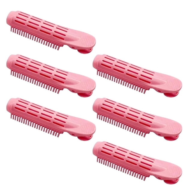 CEHVOM 6Pcs Bangs Fixed Natural Hair Curling Styling Clip Hair Styling Artifact