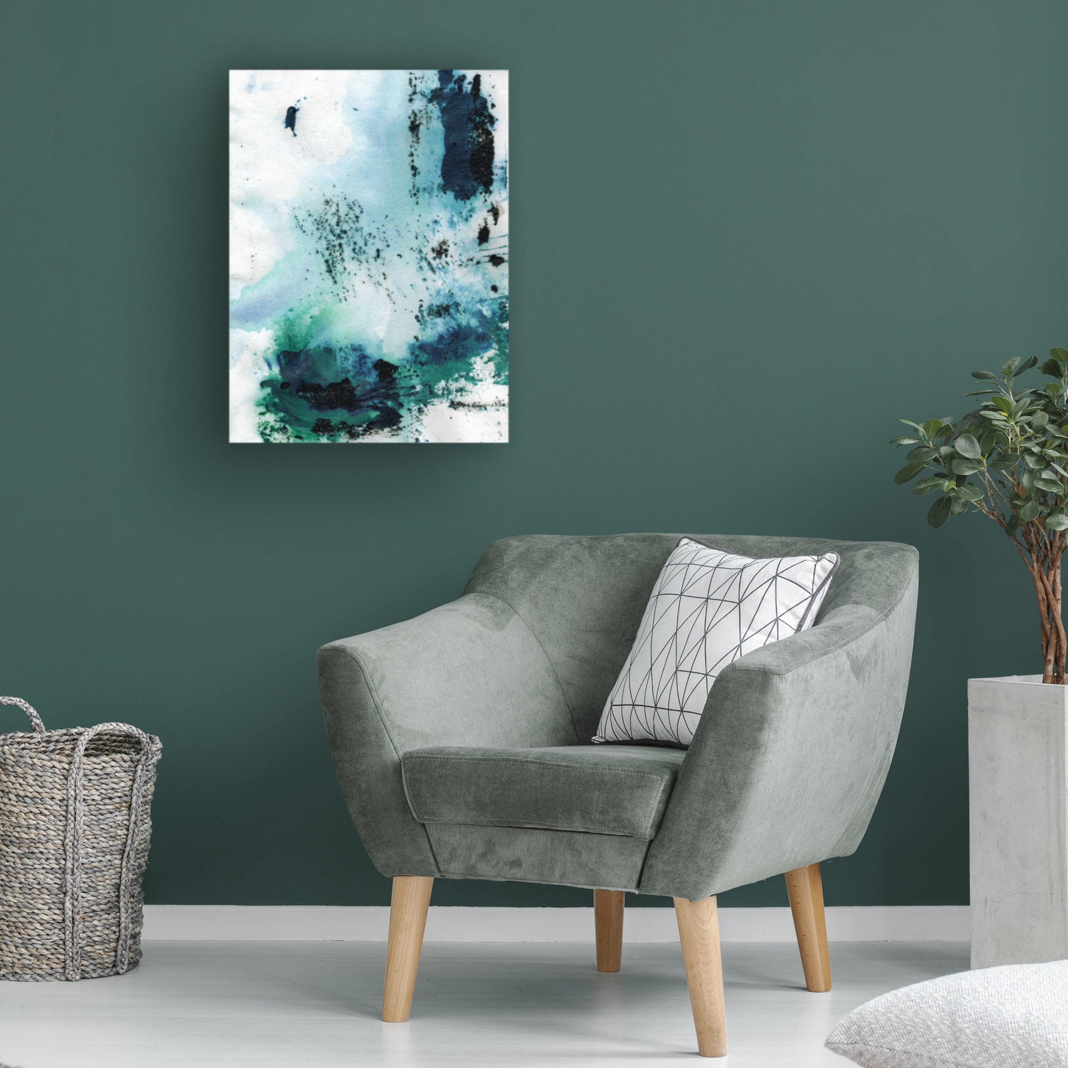 Canvas Wall Art - Deb Chaney 'Port Renfrew West Coast' Wall Art for Living Room, Bedroom, or Office Décor by Trademark Fine Art - 18 x 24 Inches