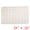 White, variant on Unique Bargains Soft Absorbent Microfiber Non-Slip Washable Bathroom Rug White 24" x 16"