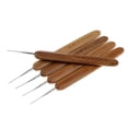 thumbnail image 4 of 5 agujas de con gancho de pestillo de 0,5 mm con tubos de espaciadoras de aleación s de de trenzados par Yinane Perlas de pelo rastas, 4 of 8