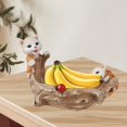 thumbnail image 4 of Adorable plato de frutas, baratijas, figura de tigre, llavero, soporte para joyas marrón, 4 of 9