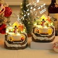 thumbnail image 2 of Christmas Collectibles Building Village House, Light up House with Lights and 8 Music Christmas Village Building, Xmas Gift, Vintage Christmas Decor, 2 of 8