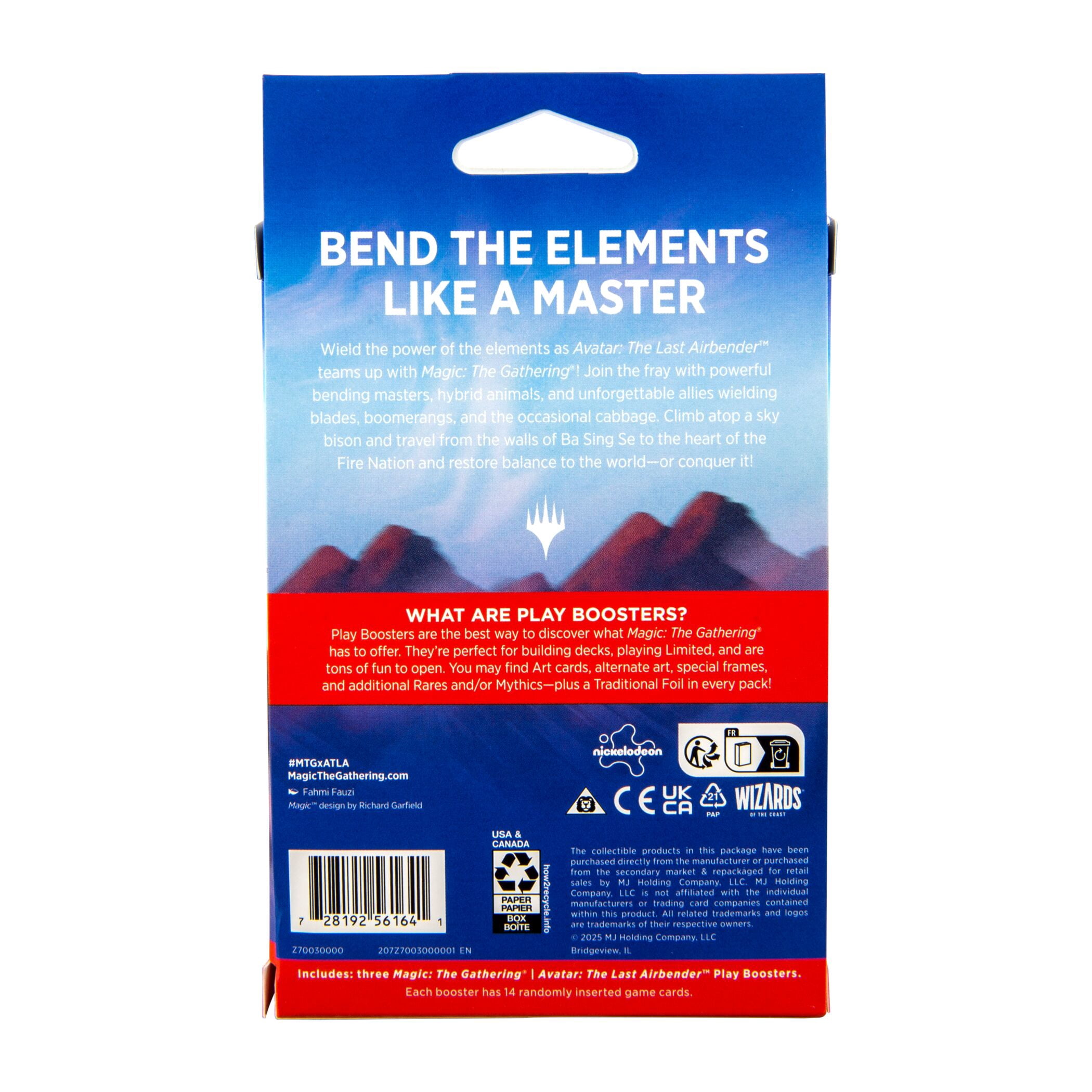 MTG AVATAR THE LAST AIRBENDER PLAY PACK