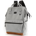 thumbnail image 2 of Mochila Himawari Travel School con USB 15.6 pulgadas, impermeable, gris, 2 of 7