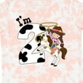 thumbnail image 4 of Inktastic I'm Two-cowgirl Riding Horse Birthday Girls Toddler T-Shirt, 4 of 5