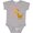 AC-Heather Grey, variant on My Peepaw Loves Me Cute Giraffe Boys or Girls Baby Bodysuit