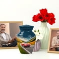 thumbnail image 6 of JAGASY Red Car Small Urn for Ashes Adult Male, Blue Small Urns for Human Ashes Keepsake, Mountain Grassy Landscape & Clouds Decorative Urns for Couple, Funeral Tiny Urn for Mom & Dad, (3 Inch), 6 of 7