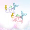 thumbnail image 1 of AURARMLET 2Ud Toppers Para Pasteles Con De Sirena Y Texto En, 1 of 7