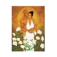 thumbnail image 3 of Unknown 15x18 Black Modern Framed Museum Art Print Titled - In the Garden, 3 of 5