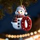 thumbnail image 3 of Adornos navideños personalizados con letras 2025 | Colgante acrílico para decorar el árbol | Adornos navideños personalizables para la decoración del hogar, 3 of 6