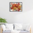 thumbnail image 2 of (XD095) Pintura Papel Quilled Calabaza Otoño Con Diamantes Parciales Serie Flores Y Plantas Pintura Diamantes Resina Con Forma Especial 40*30cm, 2 of 9