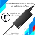 thumbnail image 4 of Cargador Para Laptop Vimi Compatible Para Asus 19V 1.75A Punta Especial, 4 of 9