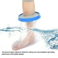 thumbnail image 1 of Foot Cover For Shower, Blue PP Looped Adult Shower Boot Cover Foot Cast Cover For Foot Bathing Protective Foot SL H2102 29cm, 1 of 7