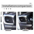 thumbnail image 5 of Cubierta del Panel de salida de aire lateral YONGSHENG compatible con Toyota Hilux 15-21 ABS, 5 of 5